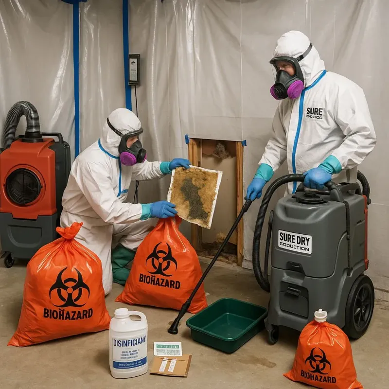 Contaminated Water Handling Protocols process in Tuscumbia, AL